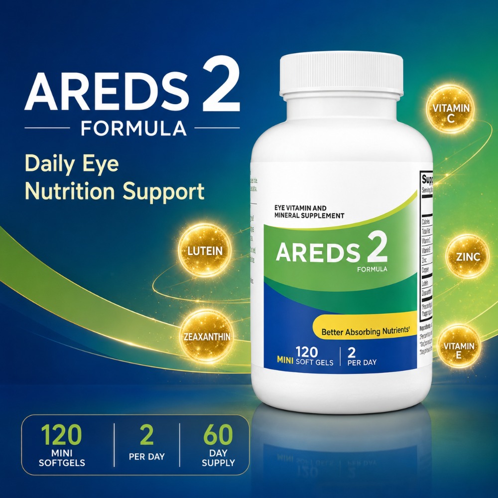 Nutrition Zinc - Suplemen Vitamin Mata AREDS 2 Formula