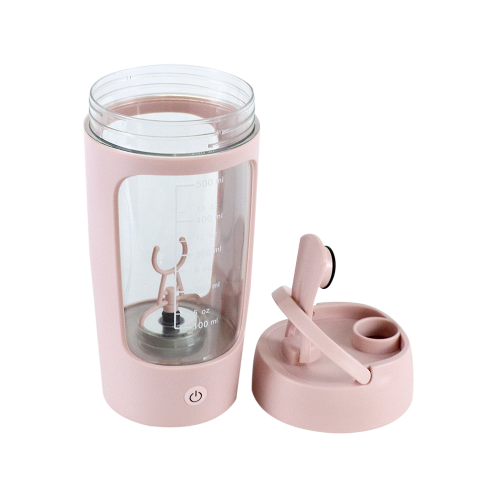Protein Shaker Bottle - 500ML Cangkir Pencampur Bubuk Protein Elektrik