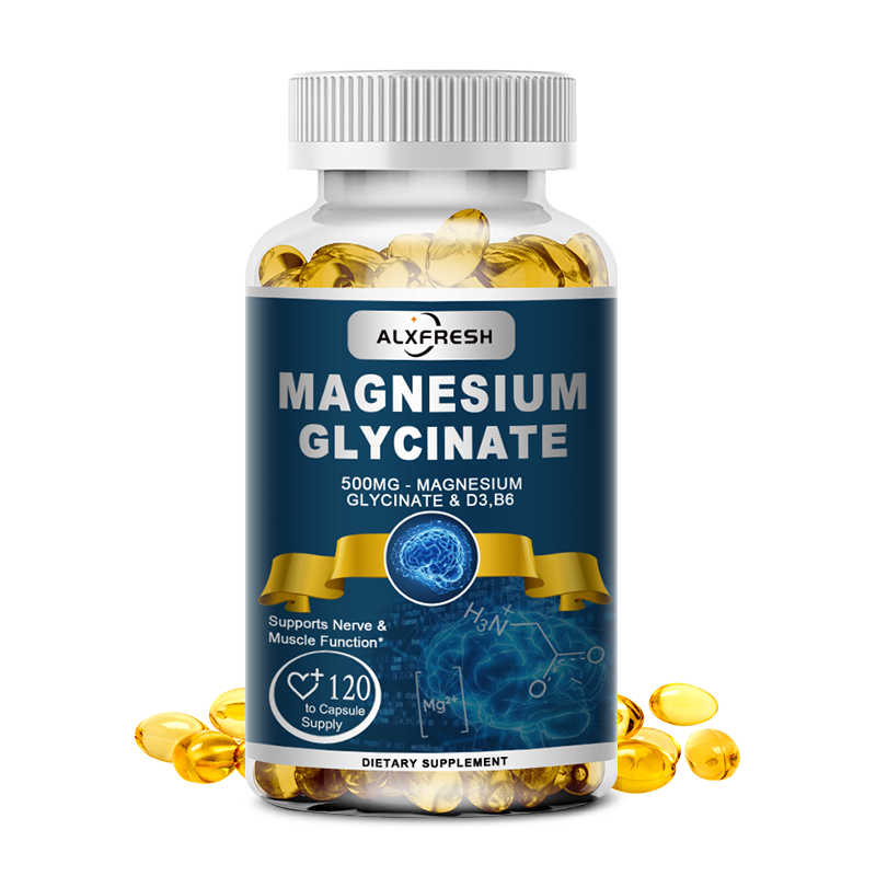 Nutrition Zinc - Kapsul Magnesium Glisinat 500mg dengan Seng,