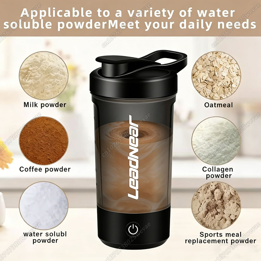 Protein Shaker Bottle - Mug Pengaduk Otomatis Listrik Baru 2026,