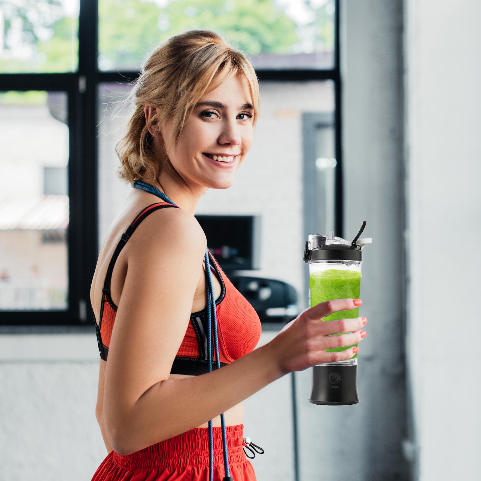 Blender Portabel untuk Smoothi - Protein Shaker Bottle ulasan dan harga
