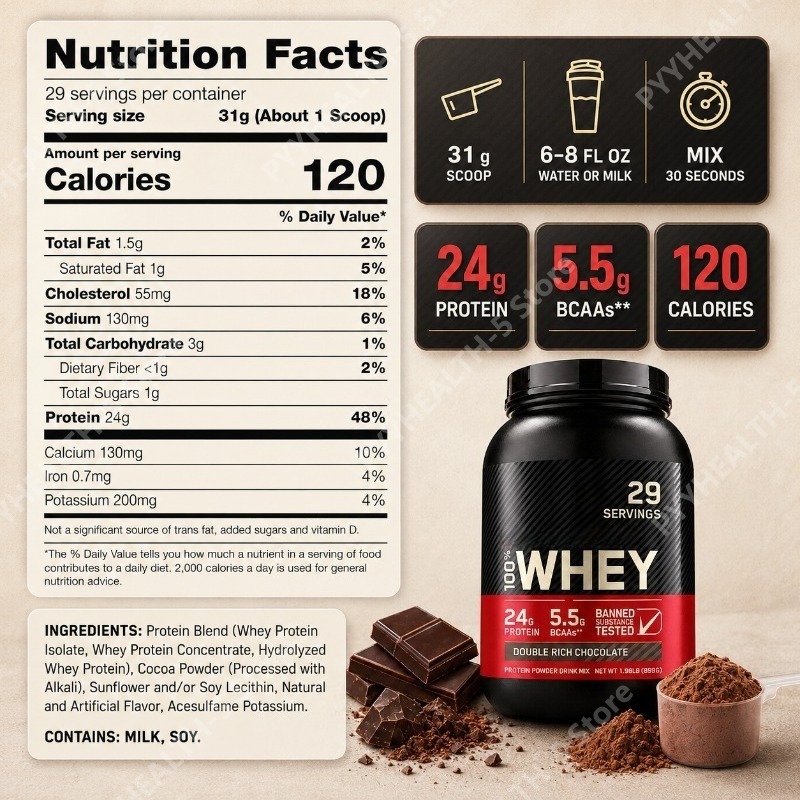 Bubuk Protein Whey Rasa Cokela - Fitness Nutrition Whey Protein ulasan dan harga
