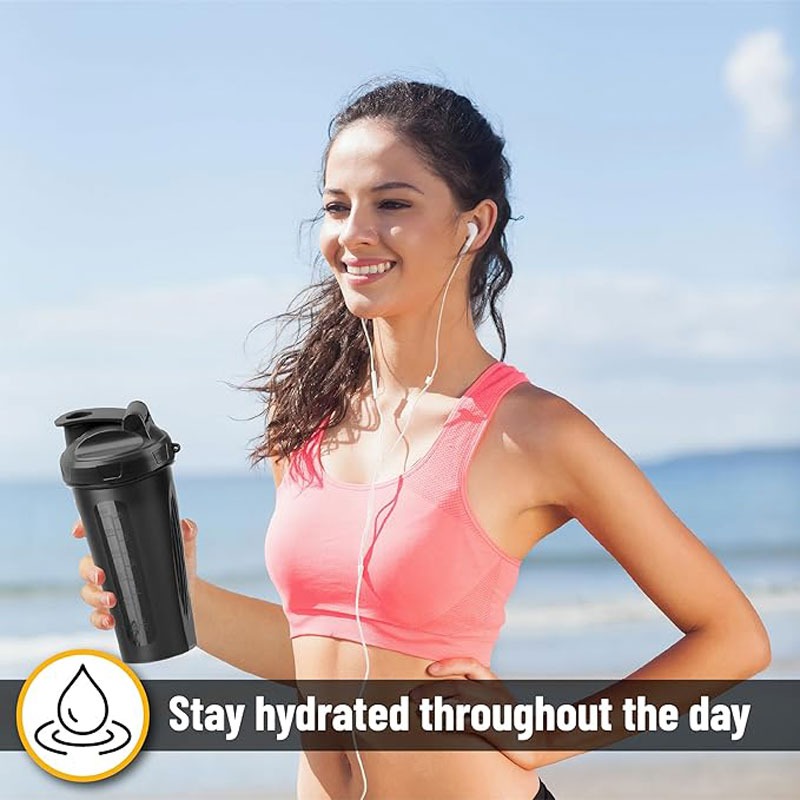 Botol Shaker 600ml Botol Shake - Protein Shaker Bottle ulasan dan harga