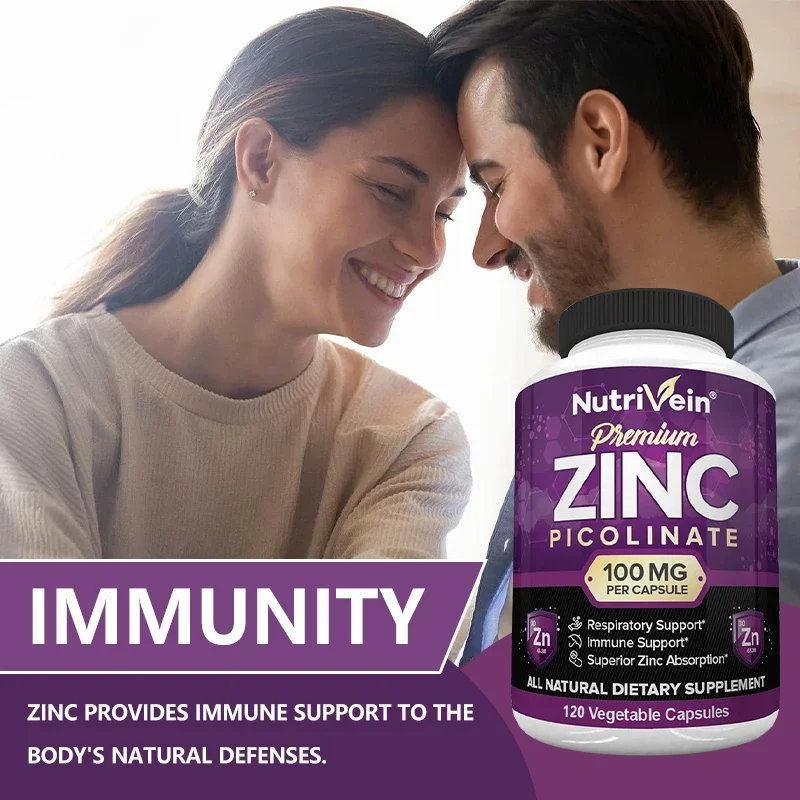 Suplemen Zinc Picolinate 100mg - Nutrition Zinc ulasan dan harga