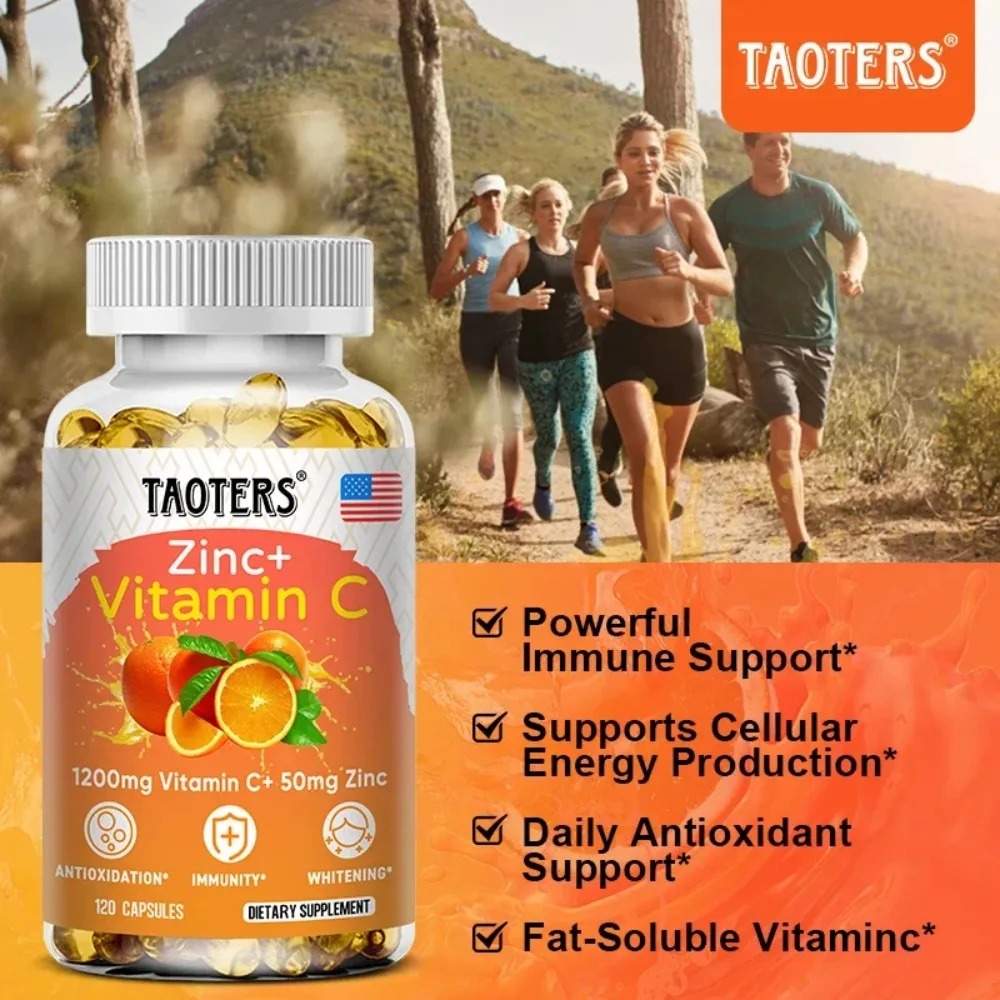 Suplemen Makanan Vitamin C den - Nutrition Zinc ulasan dan harga