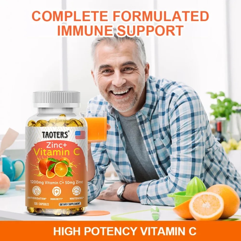 Suplemen Makanan Vitamin C den - Nutrition Zinc ulasan dan harga
