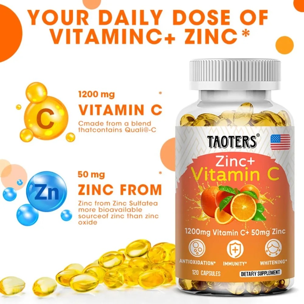 Suplemen Makanan Vitamin C den - Nutrition Zinc ulasan dan harga