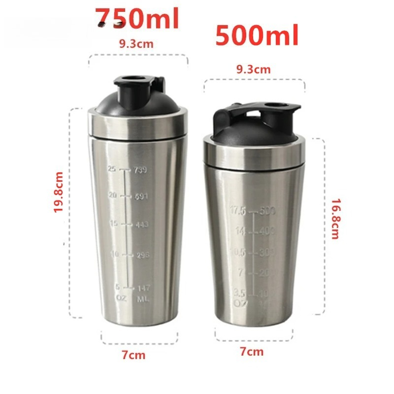 1 Buah Botol Pengocok Bubuk Pr - Protein Shaker Bottle ulasan dan harga