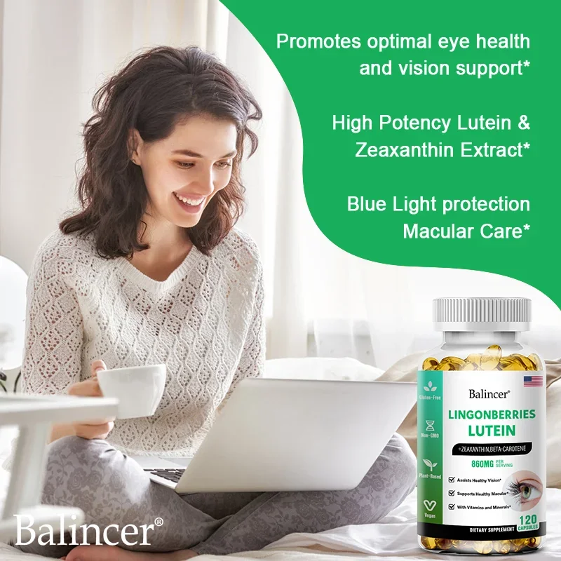 Suplemen mata dengan Lutein da - Nutrition Zinc ulasan dan harga