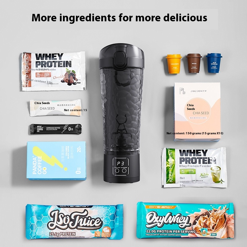 Botol Pengocok Elektrik 3 Kece - Protein Shaker Bottle ulasan dan harga