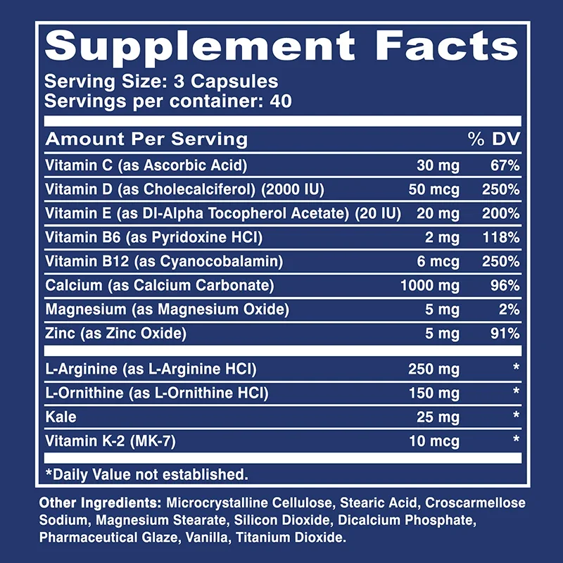 Vitamin D + suplemen nutrisi k - Nutrition Zinc ulasan dan harga