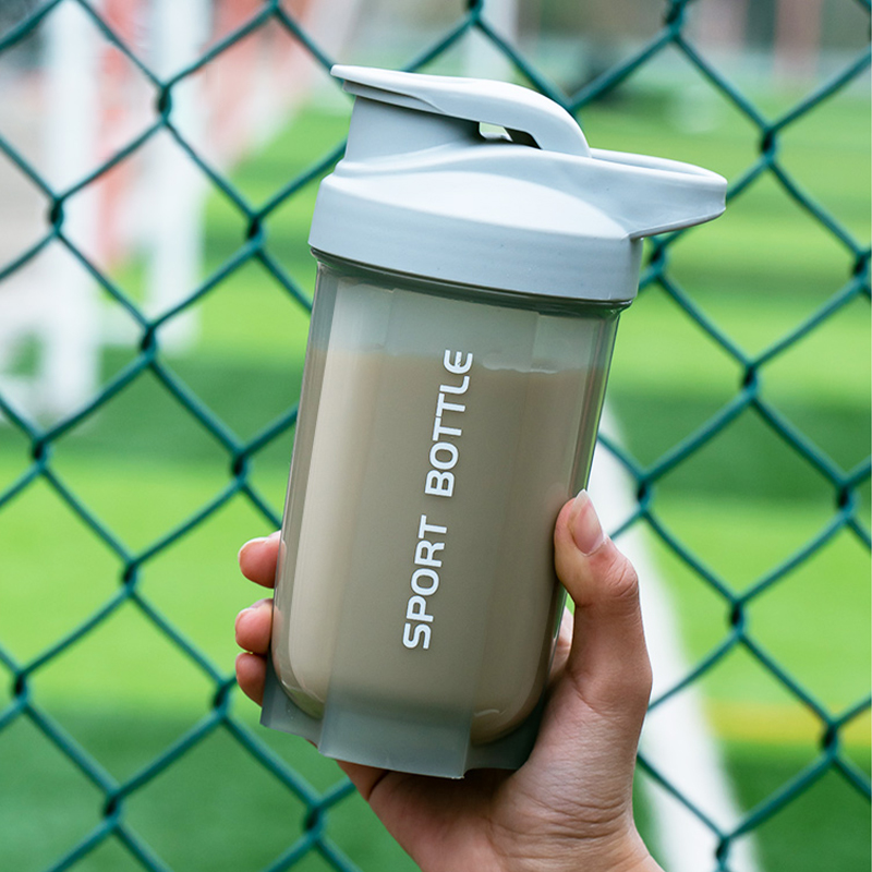Botol air bubuk Protein portab - Protein Shaker Bottle ulasan dan harga