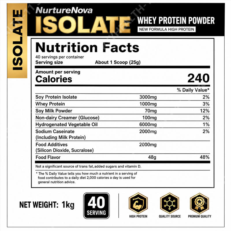 Protein Isolat Whey Bubuk Rend - Fitness Nutrition Whey Protein ulasan dan harga