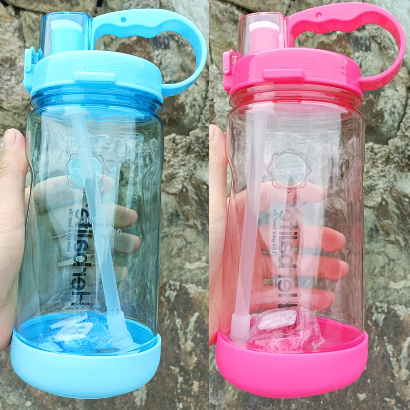 Botol Air Plastik Tritan 1000m - Nutrition Fitness Gym ulasan dan harga