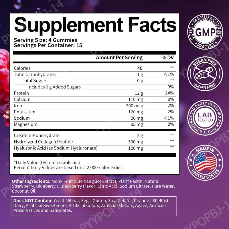 Permen Protein dengan Whey Cre - Fitness Nutrition Whey Protein ulasan dan harga